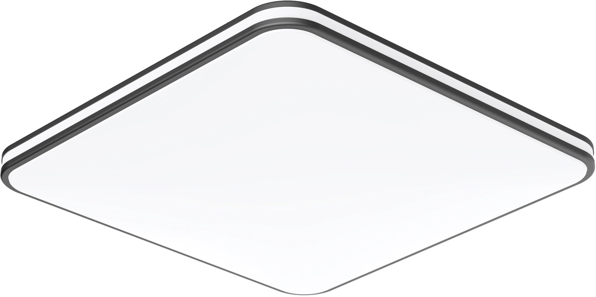 Eurakles Retro New s ovládačom 55 W, 5850 lm, 3000 – 6500 K, IP44, 53 × 53 cm, antracit