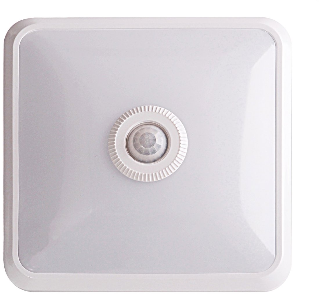 Eurakles LED stropné svietidlo Dara 16 W 1250 lm 4000 K biele so senzorom pohybu