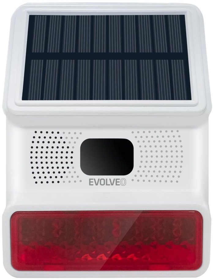EVOLVEO SecuPro, bezdrôtová siréna so solárnym napájaním