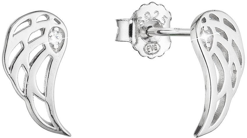 EVOLUTION GROUP 11456.1 zircon ag náušnice (AG 925 / 1000; 1 g)