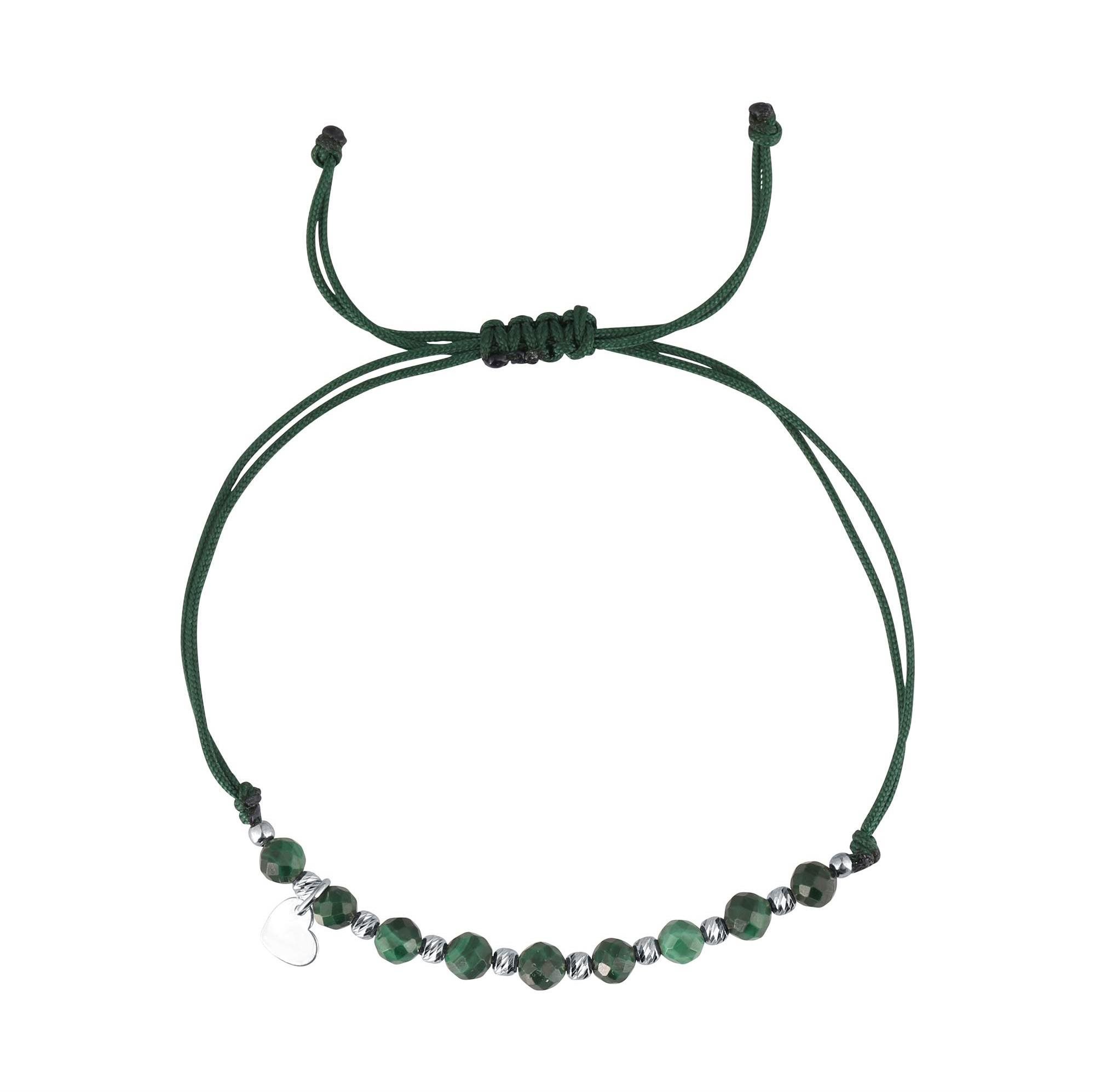 EVOLUTION GROUP 13059.3 malachite (green) náramek AG (AG 925/1000; 1 g)