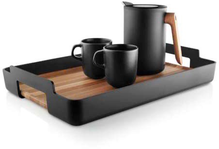 Eva Solo Servírovacia tácka Nordic Kitchen 50 × 35 cm, čierna