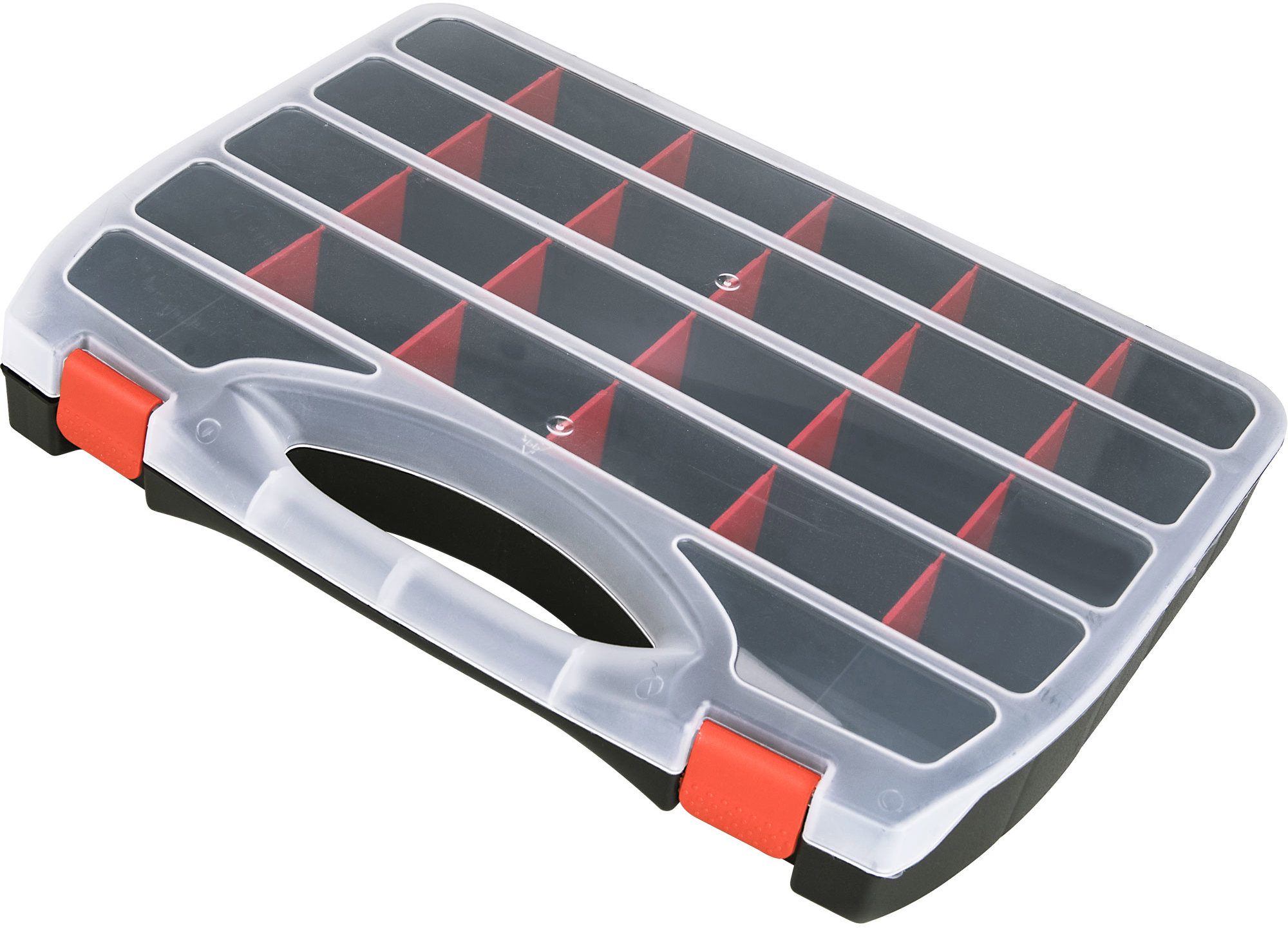 EXTOL PREMIUM organizér, 28 priehradiek, 450 × 340 × 67 mm, 78854