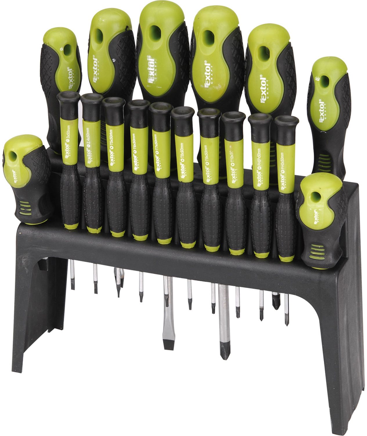 EXTOL CRAFT skrutkovače sada 18 ks, CrV, 53145