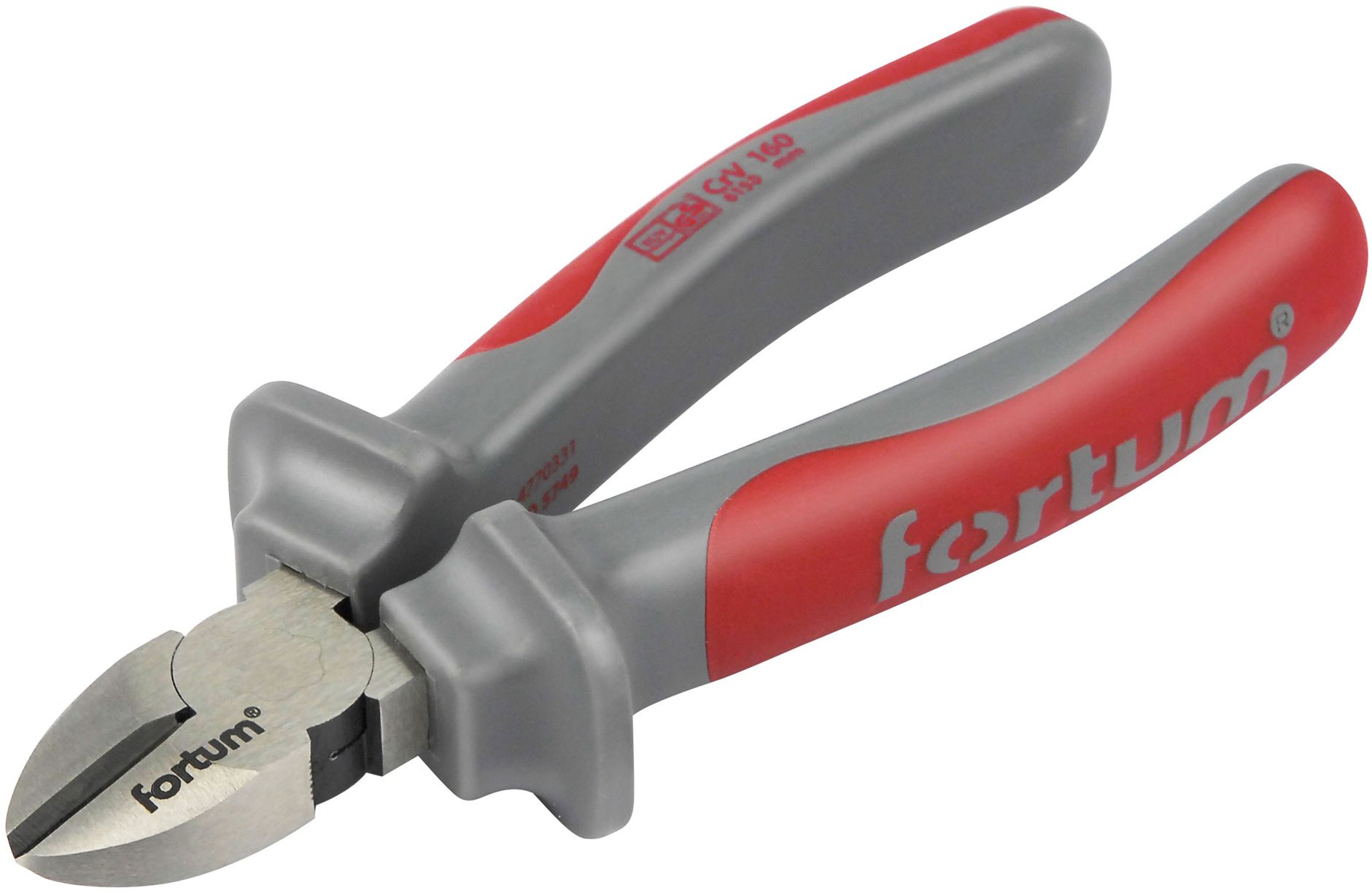 FORTUM kliešte štiepacie bočné, 160 mm, 61CrV5, 4770331