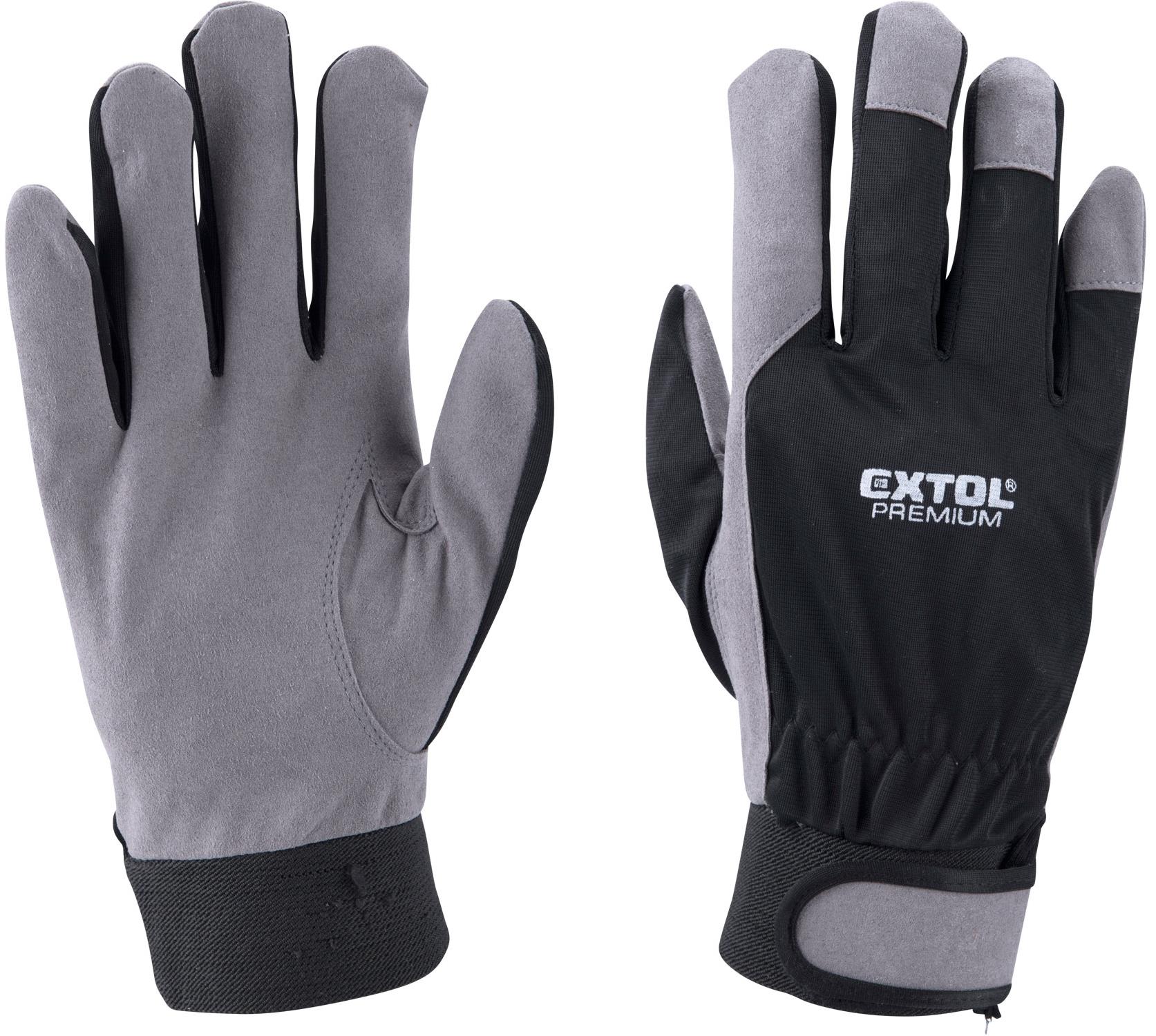 EXTOL PREMIUM Rukavice Lurex, veľkosť 8"