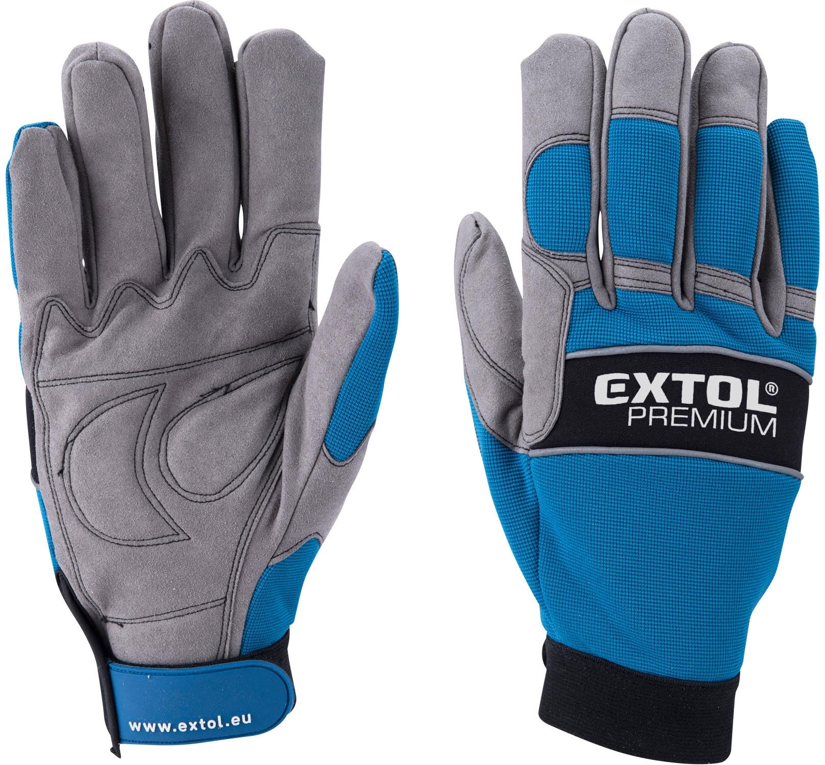 EXTOL PREMIUM Rukavice vystužené, veľkosť XXXL/13
