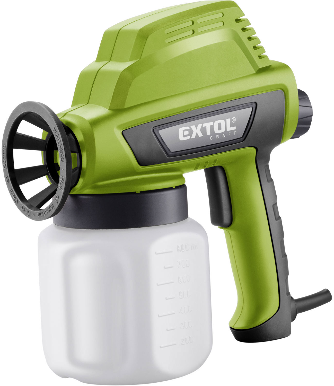 EXTOL CRAFT Pištoľ striekacia na farbu, 110 W 412114