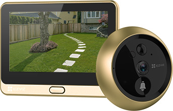 EZVIZ Smart dverové kukátko DP2C (Gold)