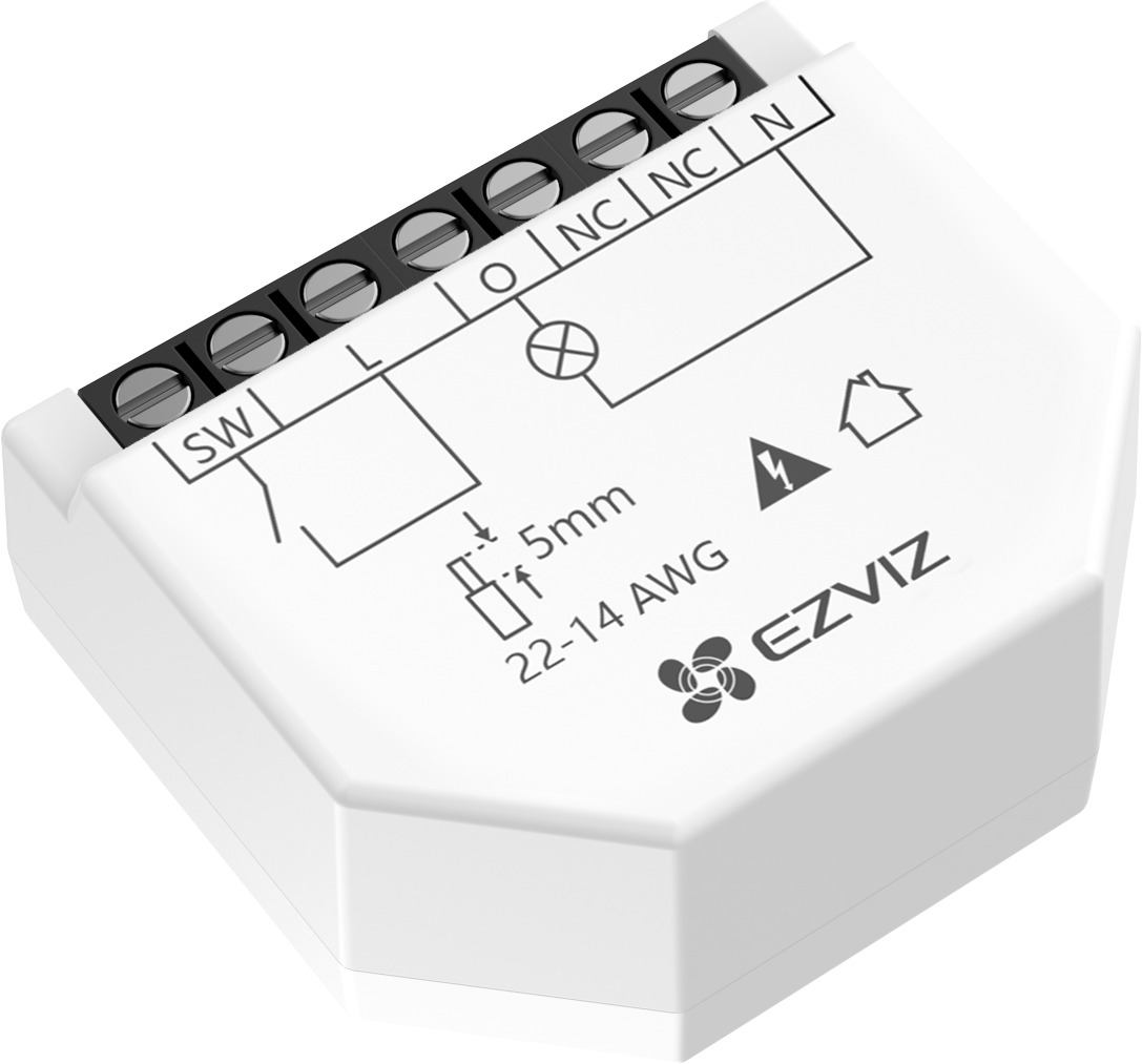 EZVIZ Inteligentný spínací WiFi modul T35-R100-W (1ch)