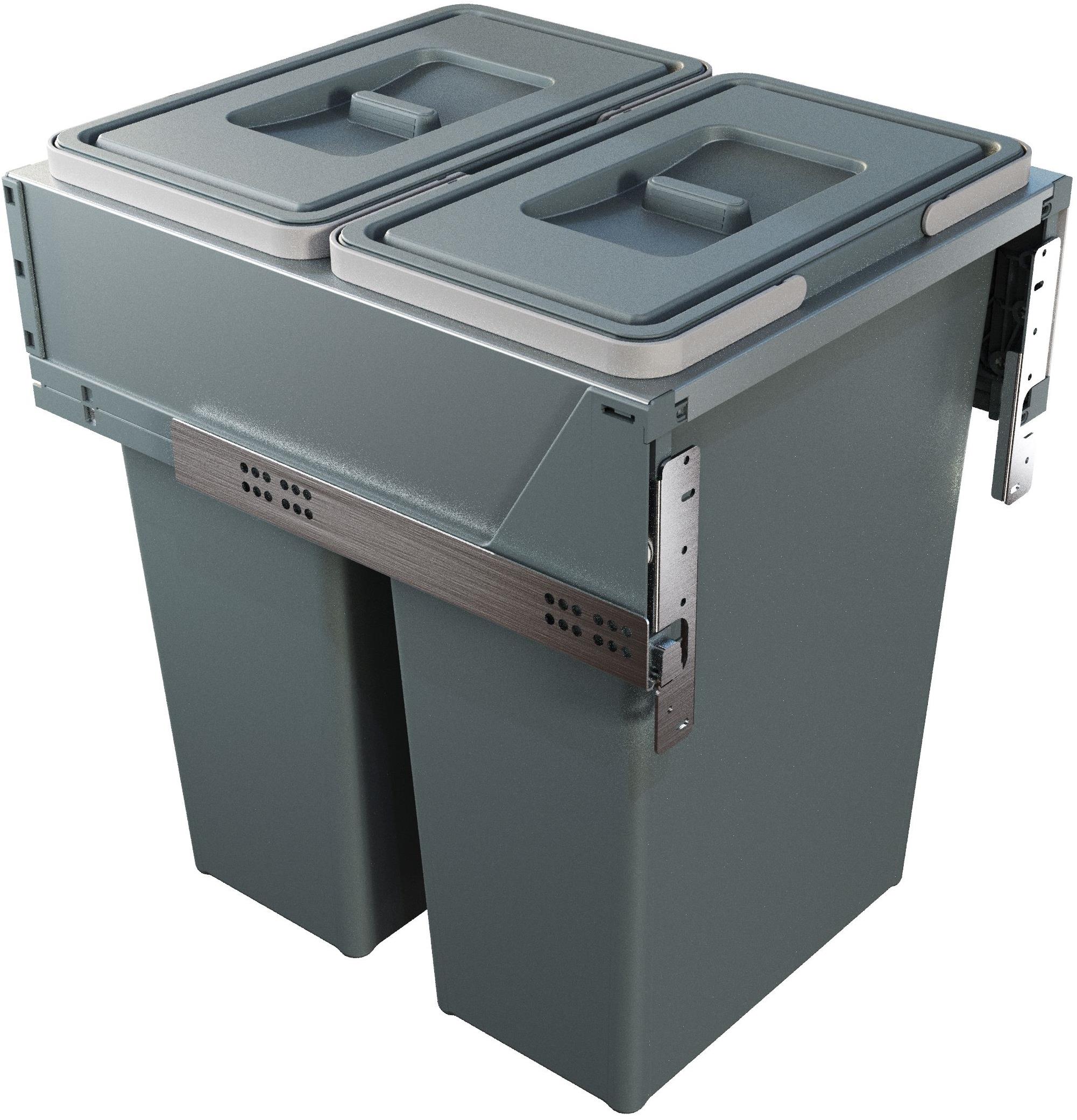 Elletipi BLOCK 2.0 výsuvný vstavaný kôš 35 + 35 l
