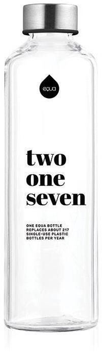 EQUA sklenená fľaša Mismatch Black-217 750 ml