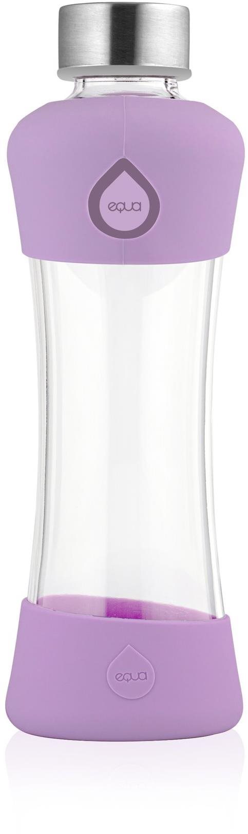 EQUA Sklenená fľaša Active Plum 550 ml