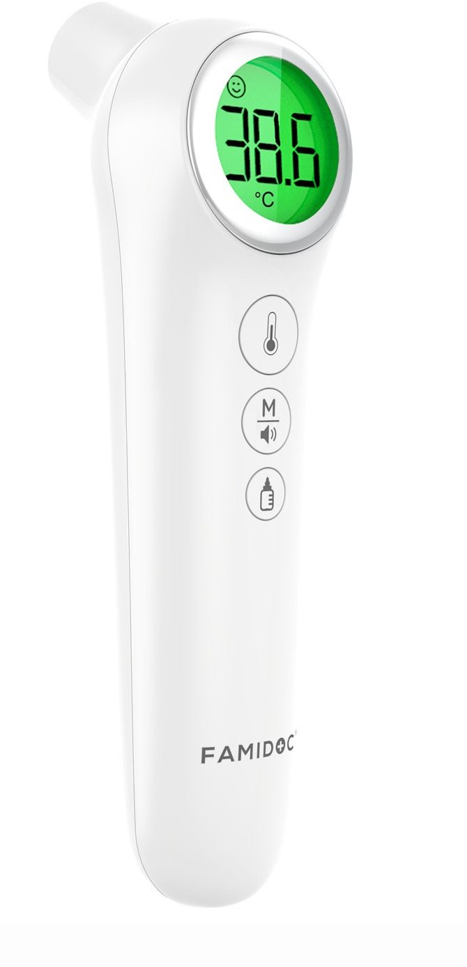 FAMIDOC FDIR-V12 Bezkontaktný čelný teplomer 2 v 1