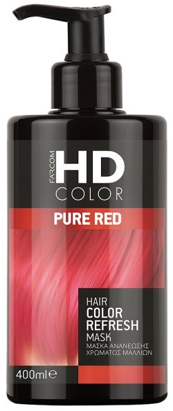 Farcom HD maska na oživenie farby vlasov pure red 400 ml