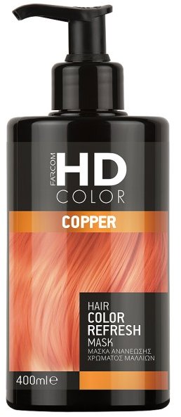Farcom HD maska na oživenie farby vlasov copper 400 ml