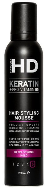 Farcom HD objemová pena na vlasy ultra silná 250 ml