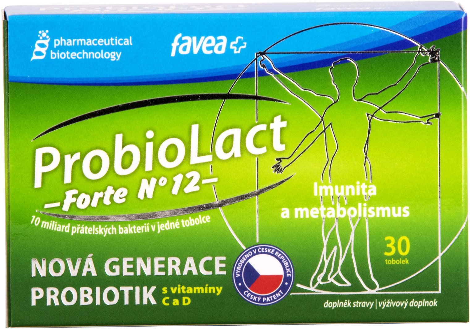 Favea ProbioLact forte No 12, 30 kapsúl