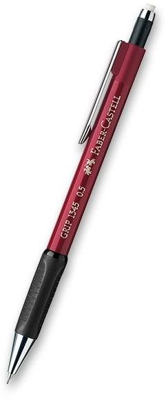 Faber-Castell Grip 1345 0.5 mm HB, červená