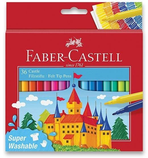 Faber-Castell Castle okrúhle, 36 farieb