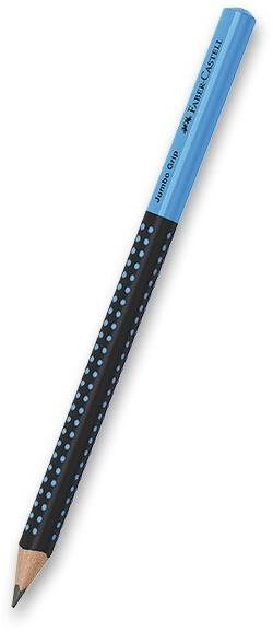 FABER-CASTELL Grip Jumbo TwoTone HB trojhranná, modrá