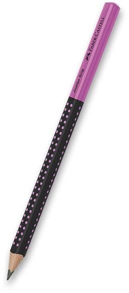 FABER-CASTELL Grip Jumbo TwoTone HB trojhranná, ružová
