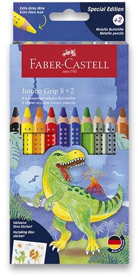 FABER-CASTELL Grip JUMBO, 10 farieb