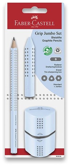 FABER-CASTELL Grip Sada Jumbo Sky Blue