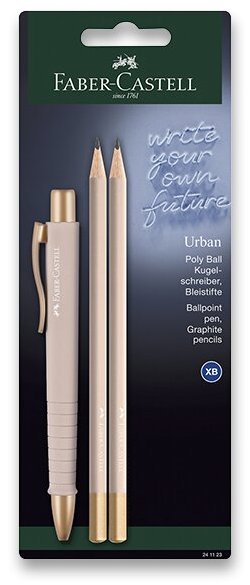 FABER-CASTELL PolyBall XB Urban Pale Rose