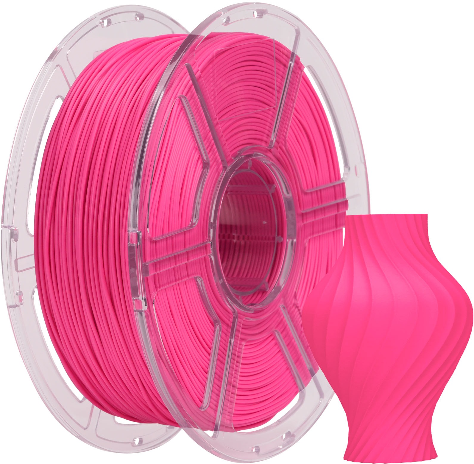 Flashforge PLA Matte 1,75 mm 1 kg Hot Pink