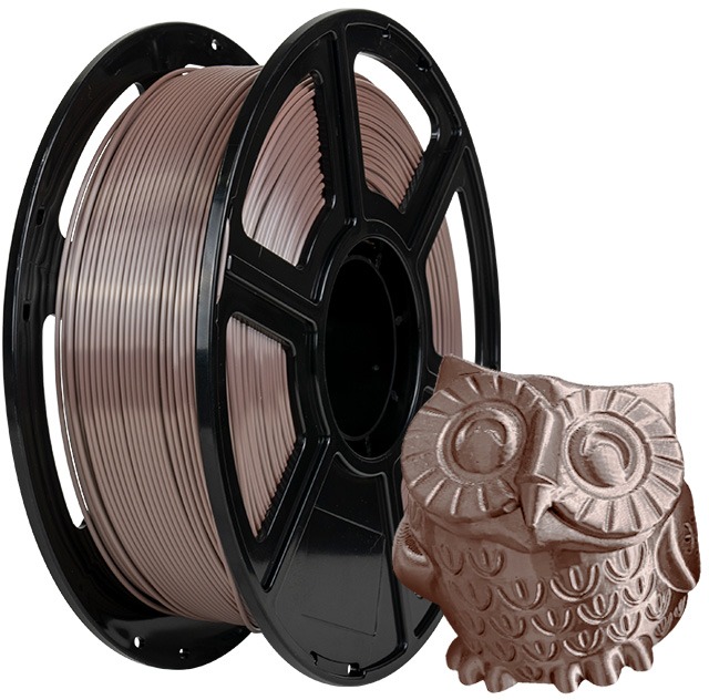Flashforge PLA Silk 1,75 mm 1 kg Coffee Color
