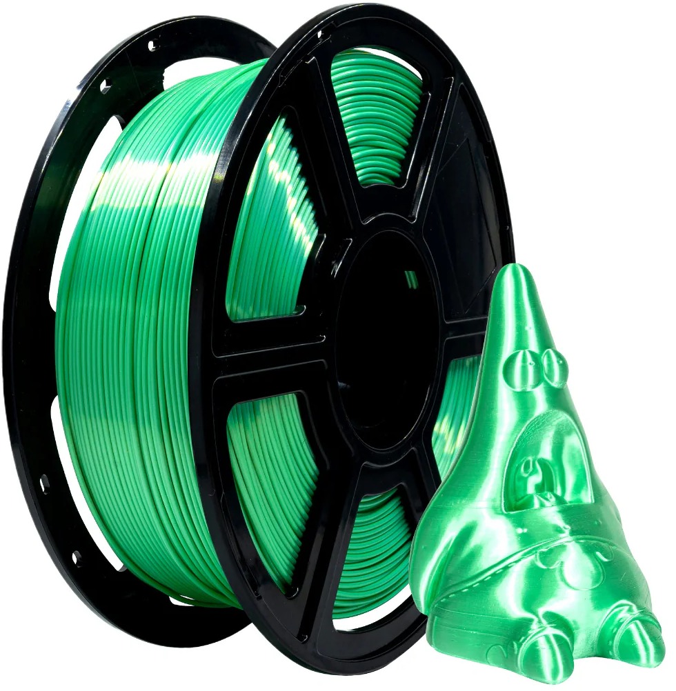 Flashforge PLA Silk 1,75 mm 1 kg Light Green