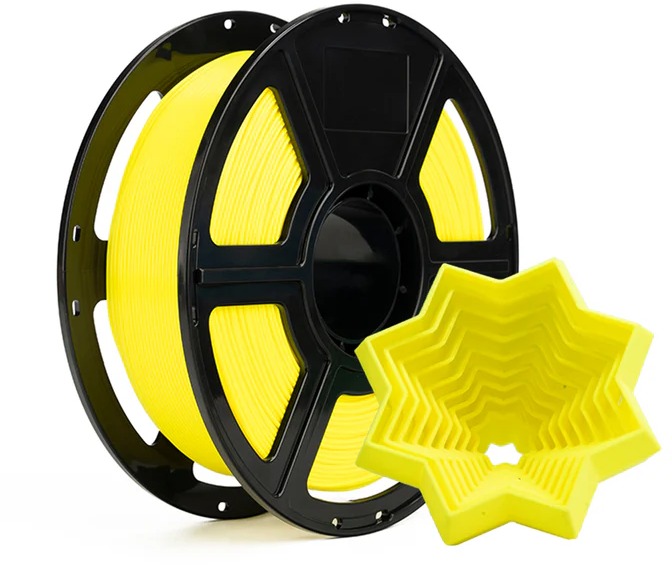 Flashforge Hyper PLA 1,75 mm 1 kg Neon Yellow