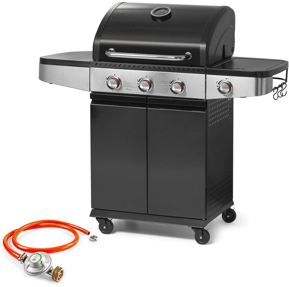 FIELDMANN Gril plynový 3 + 1 hor. FZG 3013
