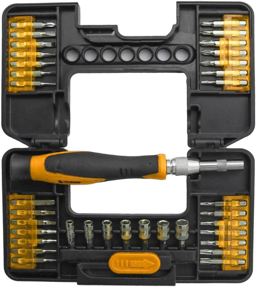 FIELDMANN Sada bitov so skrutkovačom 36 ks FDS 1022-36R