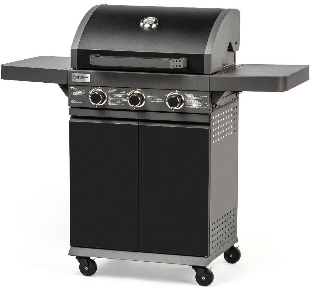FIELDMANN Gril plynový FZG 3006, 3 horáky