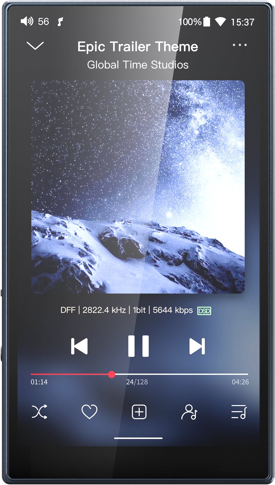 FiiO M21 modrý