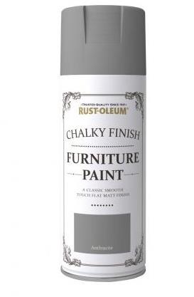 Rust-Oleum Farba na nábytok v spreji, kriedový mat sivá, RO.14111.HU.0.4