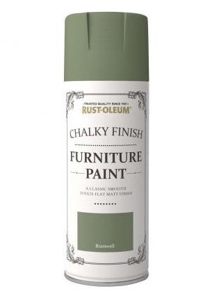 Rust-Oleum Farba na nábytok v spreji, kriedový mat, 400 ml, zelená, RO.14108.HU.0.4