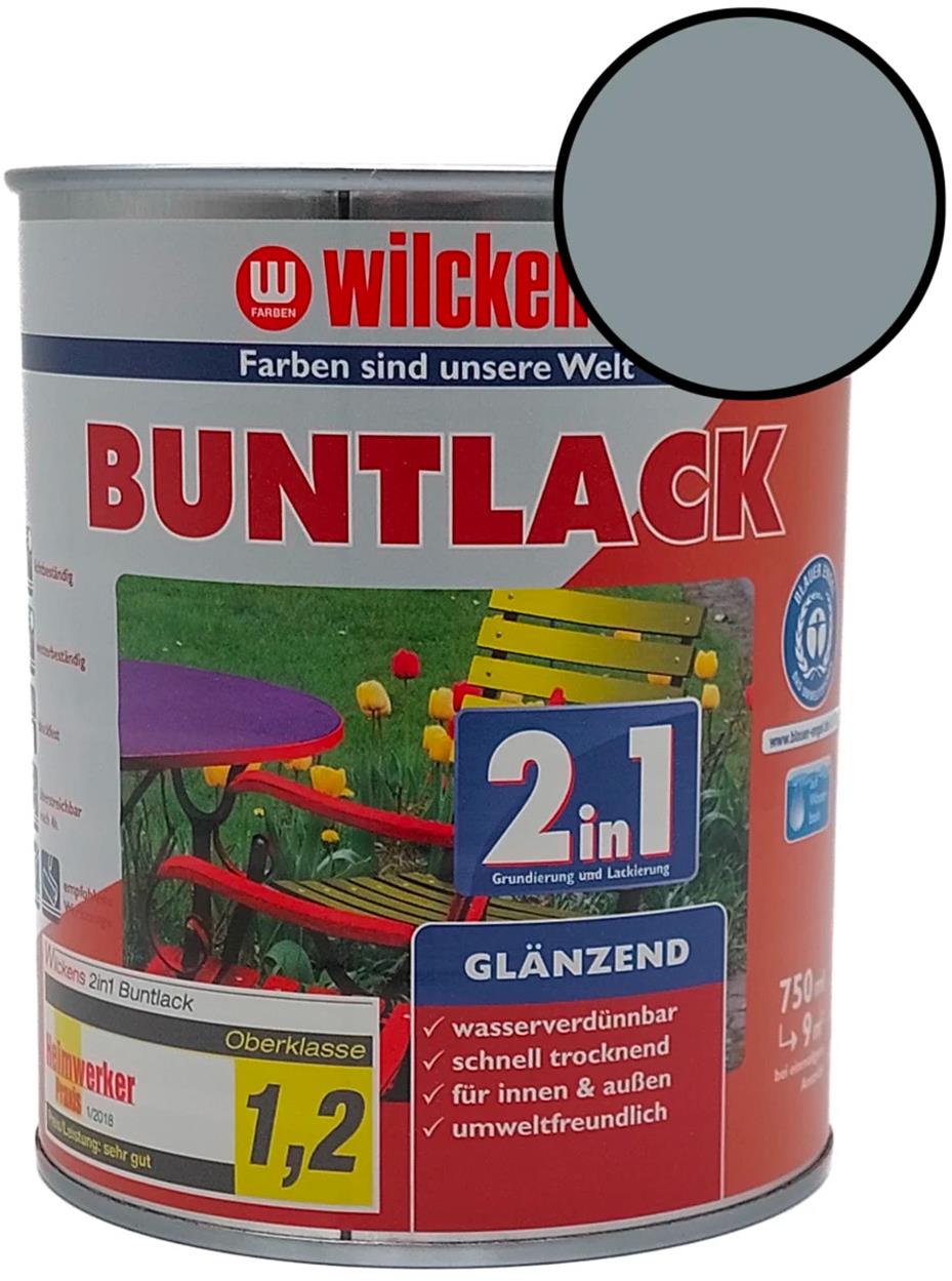 Wilckens Vodou riediteľná univerzálna akrylátová lesklá farba 2 v 1 tmavo sivá, WI.10470100050