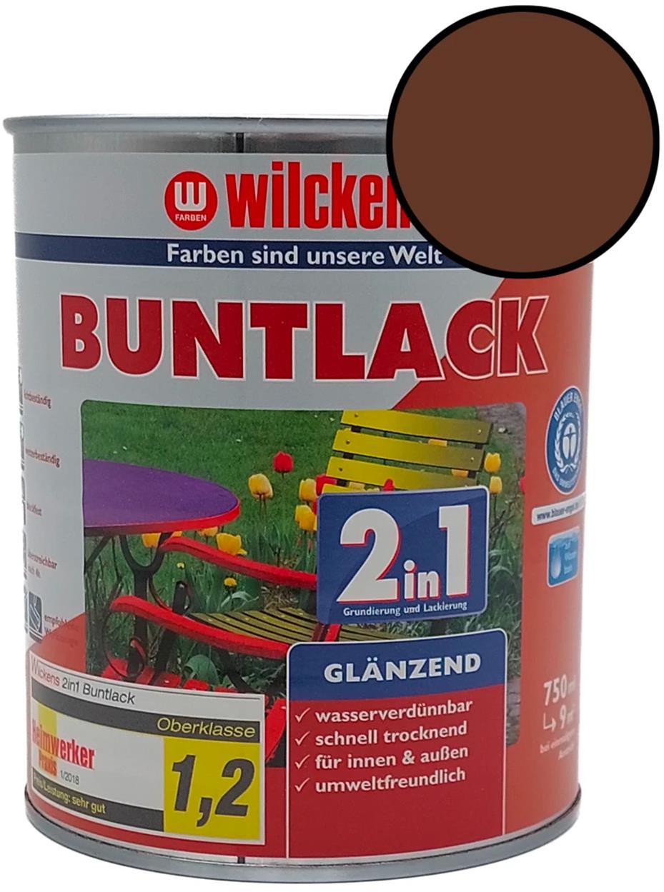 Wilckens Vodou riediteľná univerzálna akrylátová lesklá farba 2 v 1 hnedá, WI.10481100050