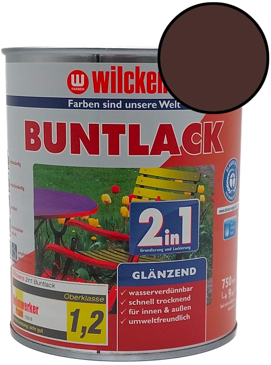 Wilckens Vodou riediteľná univerzálna akrylátová lesklá farba 2 v 1 hnedá, WI.10481700050