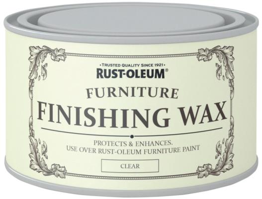 Rust-Oleum Vrchný vosk na nábytok transparentný, FURNITURE FINISHING WAX (CLEAR), RO.14012.HU.0.4