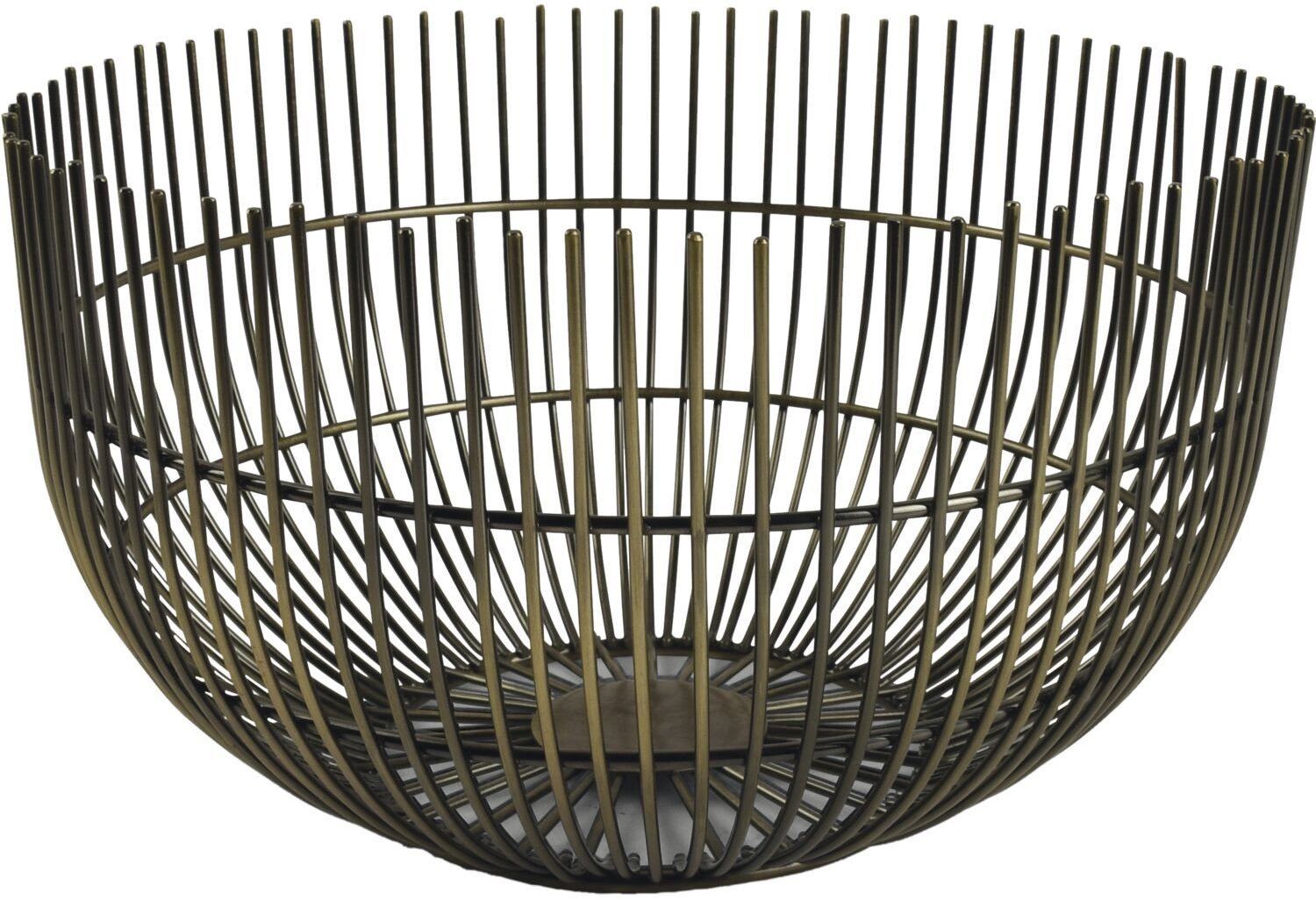 FINE 2 DINE Iris Drôtený košík, výška 120 mm, priemer 210 mm, vintage