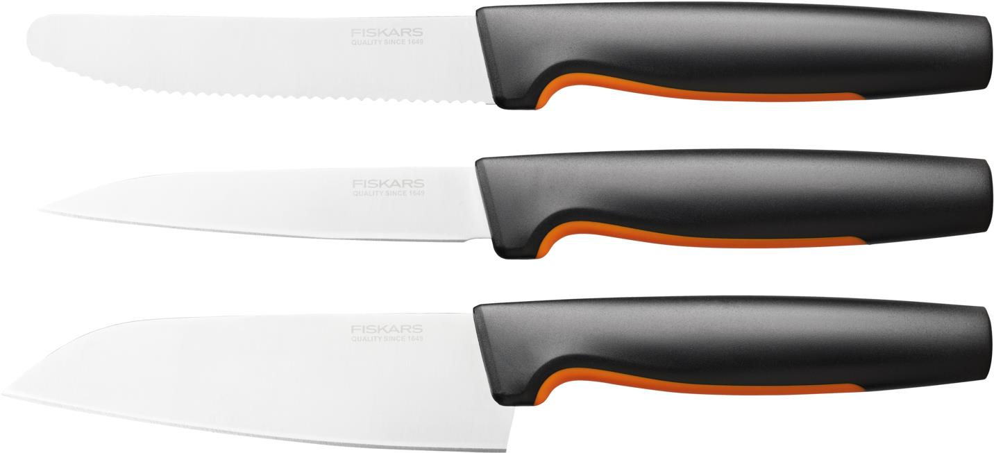 FISKARS Functional Form Súprava obľúbených nožov, 3 nože