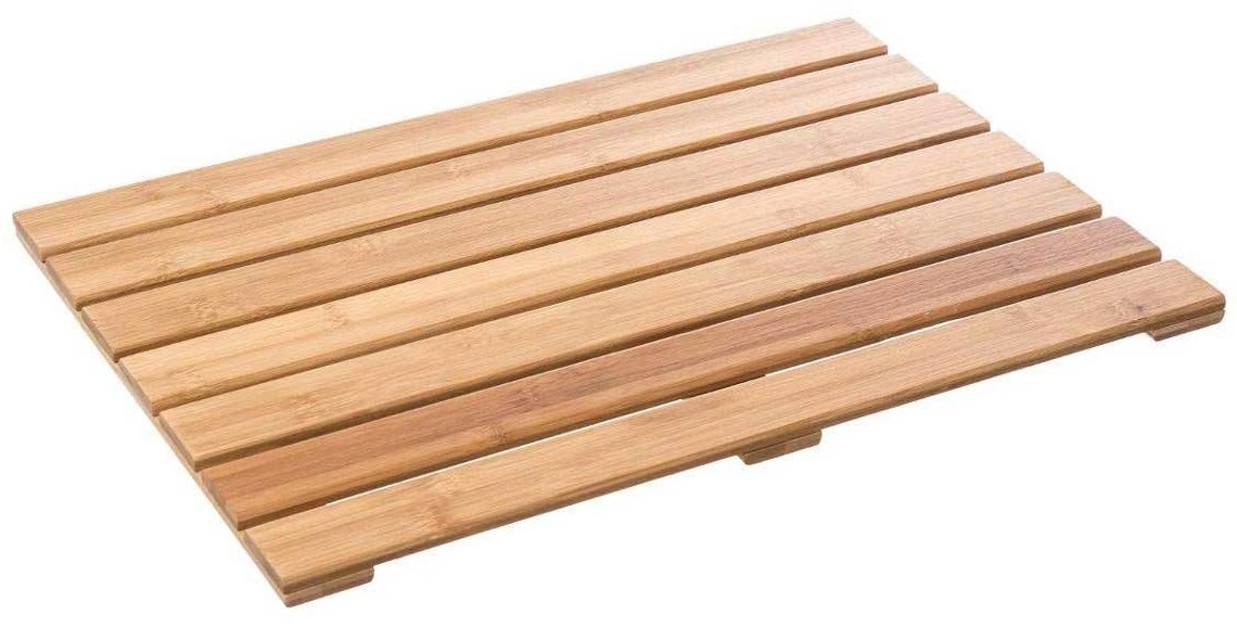 5five Simply Smart Bambusová podložka do kúpeľne 53 × 36 cm, prírodná