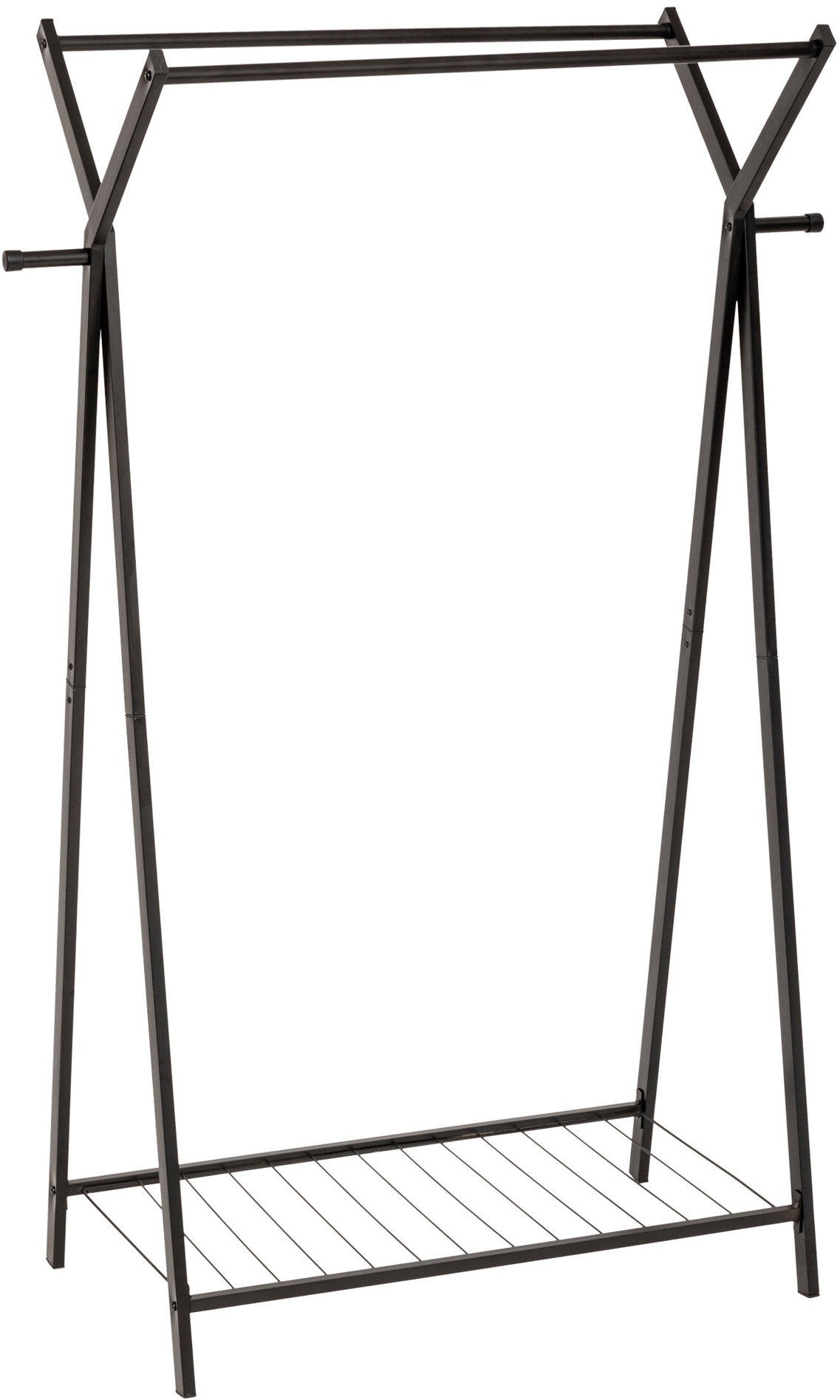 5five Simply Smart Dvojitý kovový vešiak na oblečenie METTY, 98 × 43,5 × 145 cm