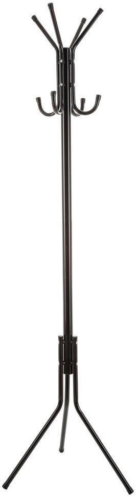 5five Simply Smart Záves na odevy a textilné doplnky štýlový a praktický čierny podstavec, 172 cm