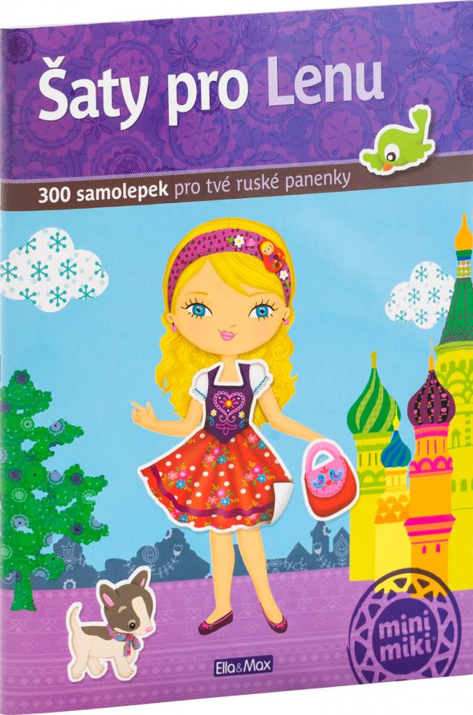 Šaty pro Lenu: 300 samolepek pro tvé ruské panenky