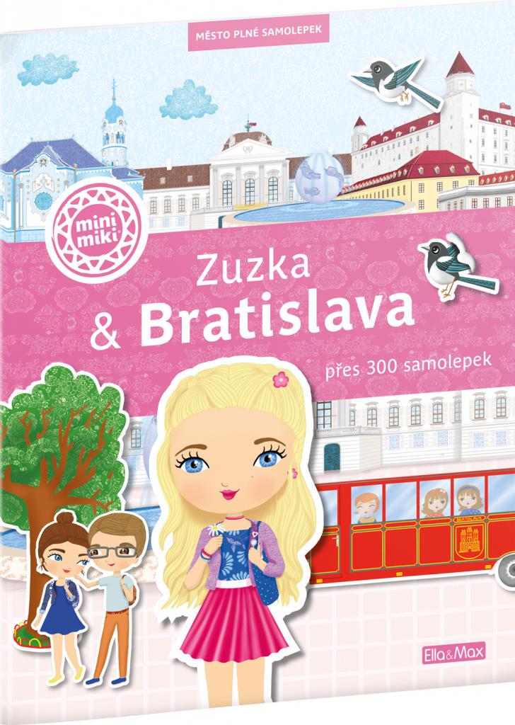 Zuzka & Bratislava: Město plné samolepek